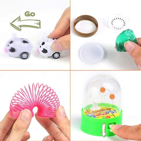 JOYIN 48 Pcs Prefilled Easter Eggs with Toys, filled Jumbo Easter Eggs, Pre Filled for Easter Basket Stuffers, Party Favors, Easter Egg Hunt, Classroom Events in Saudi Arabia