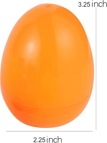 JOYIN 48 Pcs Prefilled Easter Eggs with Toys, filled Jumbo Easter Eggs, Pre Filled for Easter Basket Stuffers, Party Favors, Easter Egg Hunt, Classroom Events in Saudi Arabia