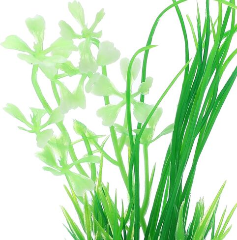 VOCOSTE 1pcs Fish Tank Aquarium Decorations Plants, Mini Aquarium Decorations Plastic Plants for Aquarium Decorations, Pink 5.12" in Saudi Arabia