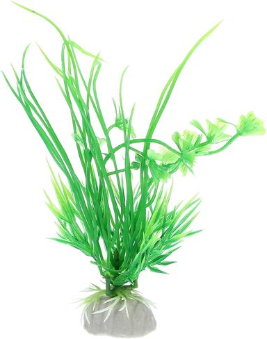 VOCOSTE 1pcs Fish Tank Aquarium Decorations Plants, Mini Aquarium Decorations Plastic Plants for Aquarium Decorations, Pink 5.12" in Saudi Arabia