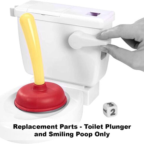 Replacement Parts for Game Flushin' Frenzy - FWW30 ~ Replacement Toilet Plunger and Smiling Poop in Saudi Arabia