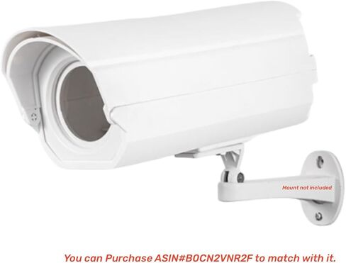 Coolotic CCTV الأمن الإسكان الألومنيوم داخلي صندوق الكاميرا في الهواء الطلق مانعة لتسرب الماء تقاطع صندوق شل لكاميرا المراقبة CCTV الثقيلة حامل تثبيت على الحائط in Kuwait