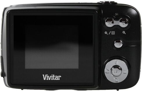 Vivitar 9.1MP Digital Camera with 1.8-Inch Screen (V9112-BLK-PR) , Color May Vary in Saudi Arabia