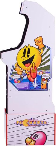 ARCADE1UP- لعبة الأركيد التراثية من بانداي نامكو إصدار PAC-Mania، تتضمن الأجهزة والجهاز in Kuwait