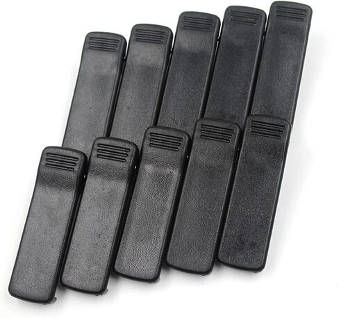 Szcmawo (10-Pack) HLN8255 Belt Clip for Motorola CP200 CP200D CP140 CP150 CP180 CP040 GP3688 EP450 PR400 Two Way Radios PMNN4251 NNTN4497 NNTN4970 NNTN4851 Battery in Saudi Arabia