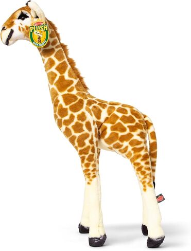 Melissa & Doug Plush - Standing Baby Giraffe, Brown and Peach in Saudi Arabia