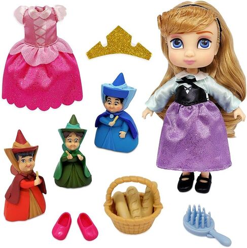 Disney Aurora Animators' Collection Mini Doll Play Set – Sleeping Beauty – 5 Inches in Saudi Arabia