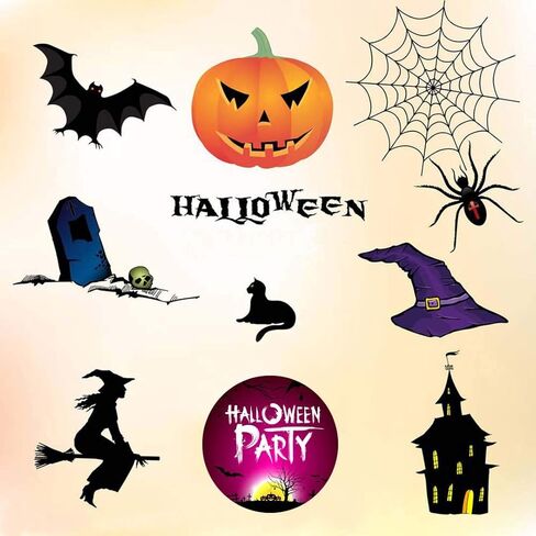 80 قطعة من سحر الهالوين الفضي العتيق لصنع المجوهرات، قبعة ساحر شبح اليقطين، هيكل جمجمة الخفافيش، سحر الهالوين لقلادة DIY، سوار، أقراط، صنع المجوهرات (M722) in Kuwait