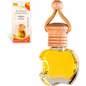 Kabod 10ml Lemon Car Air Freshener, Hanging Bottle Essential Oils Diffuser for Car, 30 to 45 Days Long-lasting Aromatherapy, Auto Interior Odor Eliminator for a Pleasant Drive - Fresh Fragrance