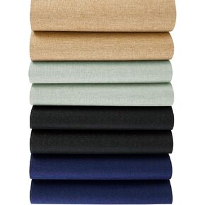 8pcs Fabric Cloth 14x10 Inch Fabric Surface Paper Backed 4 Colors Bookbinding Cloth for Adults DIY Book Album Cover