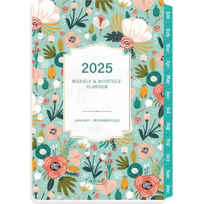 2025 Planner Refills - 7 Punched Holes 2025 Weekly Monthly Planner Refills from January 2025 to December 2025, Planner Refills/Inserts, 5.5'' x 8.5''