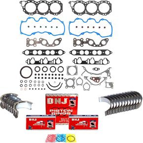 DNJ RRK639 Re-Ring Kit for 1999-2004 Nissan Frontier Quest Xterra 3.3L V6 12V SOHC 3275cc