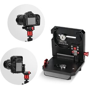 IFOOTAGE DSLR كاميرا عمودية أفقية التبديل ترايبود لوحة الإصدار السريع، HV-01 لوحة تحويل أفقية ورأسية، ملحقات رأس ترايبود، مناسبة لكاميرات SLR، الكاميرات الرقمية in Kuwait