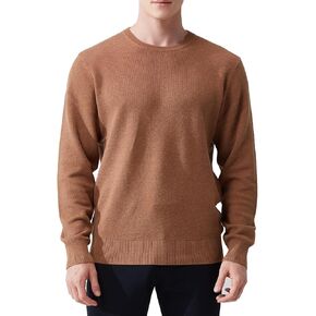 Men's Slim Fit Casual Long Sleeve Crewneck Pullover Sweater