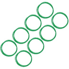 8Pcs Badminton Racket String - High Flexibility Training Nylon Racquet String Line Badminton Repair Accessory for Badminton (10Mx0.75mm, Blue)