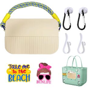 Accessories Set for Bogg Bag, Silicone Phone Bag for Bogg Bag, Compatible with Various Bogg Bag Sizes, Charms for Bogg Bag