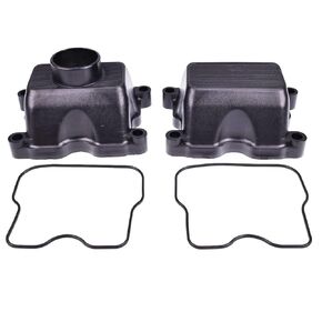 ZTUOAUMA Rocker Case Valve Cover Set 11022-2056 11022-2068 11061-2182 11060-2332 Compatible with 1993-2016 Kawasaki Mule 4000 4010 3000 3010 3020 2500 2510 2520 KAF620 Engines