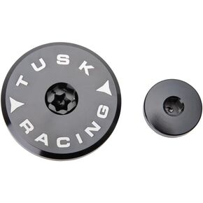 Tusk Billet Aluminum Engine Plug Kit Black For YAMAHA YZ250F 2014-2019
