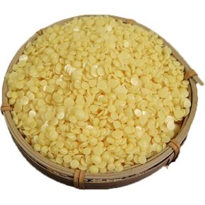 CoolCrafts Candelilla Wax Pellets Candelilla Vegan Wax for Cosmetics DIY, Soap and Candle Making, Alternative to Beeswax - 14 OZ