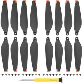 16Pcs Mini 4 Pro/Mini 3 Pro Propellers,For DJI Mini 4 Pro/Mini 3 Pro Accessories Quick-Release Replacement Blades Props Wings