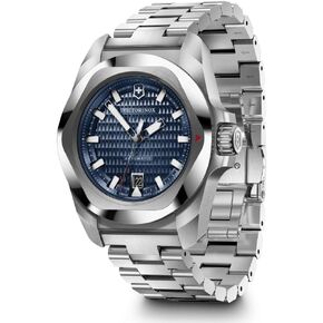 Victorinox I.N.O.X. Automatic Blue Dial Stainless Bracelet Watch 41mm - 242020