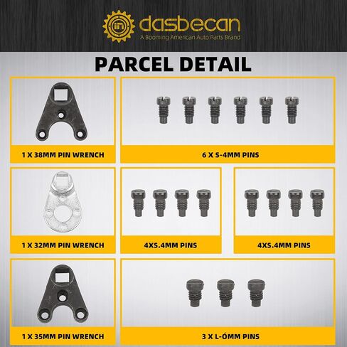 Dasbecan Outboard Trim/Tilt Pin Wrench Tools Set Compatible with Yamaha Suzuki Johnson Evinrude Replace# MT0004 MT0006 MT0009 in Saudi Arabia