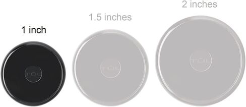 أقراص توسيع لنظام تدوين الملاحظات المخصص من TUL، 1 بوصة، أسود، عبوة من 12 قطعة in Kuwait