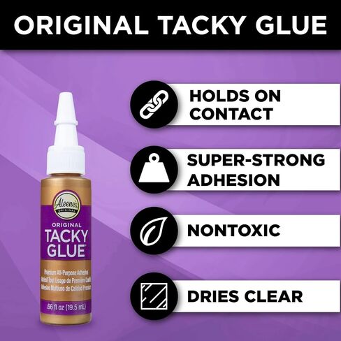 Aleene's Original, 1 Gallon Tacky Glue, 128oz, Clear, 128 Fl Oz in Saudi Arabia
