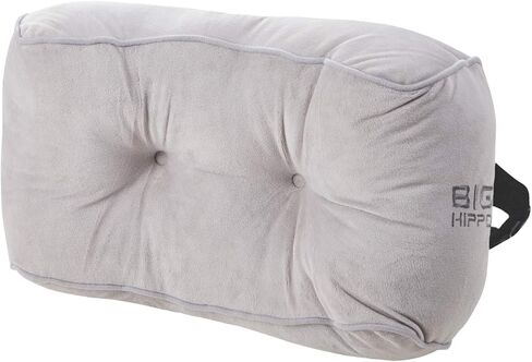 وسادة دعم ظهر فرس النهر الكبيرة، وسادة دعم قطني لاستخدام آلام الظهر في الكرسي، تخفيف آلام أسفل الظهر، وسادة قطنية خلفية لكرسي المكتب، كرسي المكتب، مقعد السيارة، المنزل أو الطائرة in Kuwait