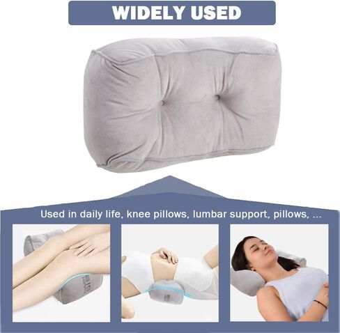 وسادة دعم ظهر فرس النهر الكبيرة، وسادة دعم قطني لاستخدام آلام الظهر في الكرسي، تخفيف آلام أسفل الظهر، وسادة قطنية خلفية لكرسي المكتب، كرسي المكتب، مقعد السيارة، المنزل أو الطائرة in Kuwait