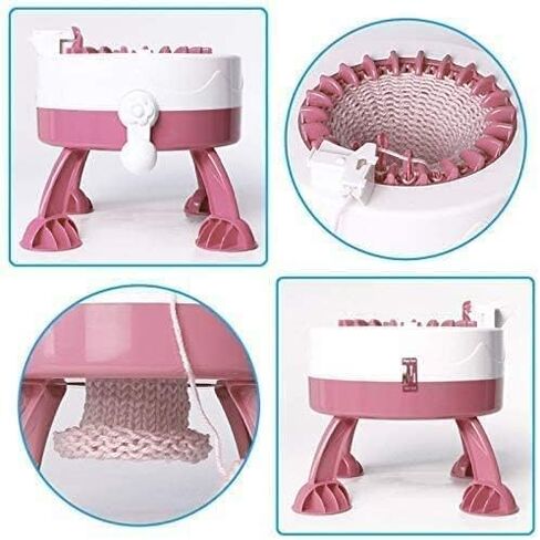 YNOLDCC Knitting Machines 22 Needles, Smart Weaving Loom Knitting, Double Knitting Machine Kit for Adults/Child, DIY Hand Knitting kit, L10 (22 L2), YNUSL10 in Saudi Arabia