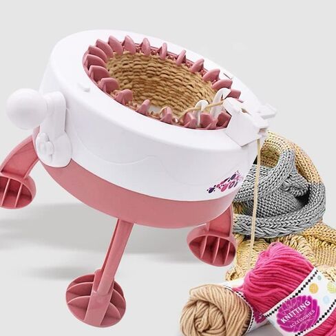 YNOLDCC Knitting Machines 22 Needles, Smart Weaving Loom Knitting, Double Knitting Machine Kit for Adults/Child, DIY Hand Knitting kit, L10 (22 L2), YNUSL10 in Saudi Arabia
