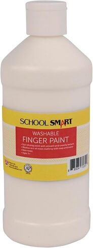 School Smart Washable Finger Paint, Brown, 1 Pint Bottle in Saudi Arabia