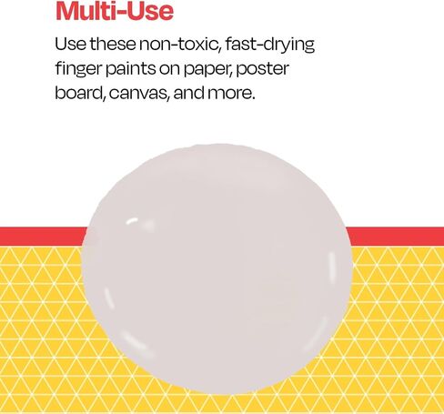School Smart Washable Finger Paint, Brown, 1 Pint Bottle in Saudi Arabia