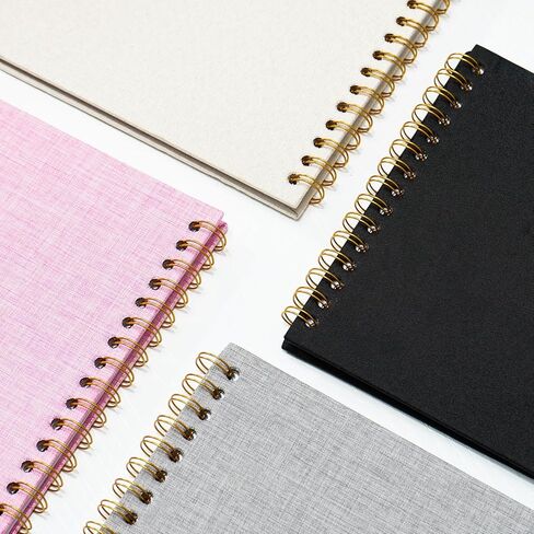 7x7 Inch Scrapbook DIY Photo Album Linen Cover Hardcover White Pages 20 Sheets Small Scrap Memory Book Beige in Kuwait