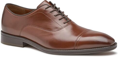 Johnston & Murphy Sullivan Cap Toe Men’s Shoe – Business Casual Leather Mens Dress Shoes, Comfortable Shoes for Men in Saudi Arabia