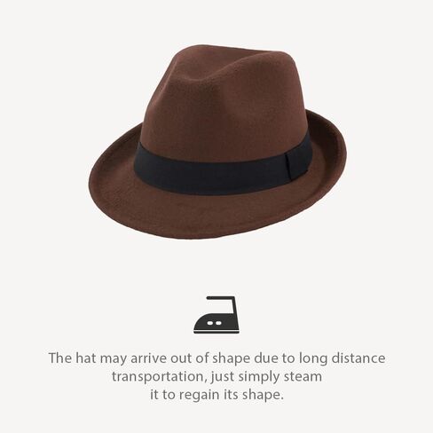 Gionforsy 1920s Accessories for Men 20s Gatsby Gangster Costume Accessories Set Felt Fedora Panama Hat Roaring 20s Costume in Kuwait