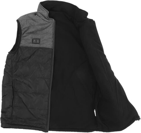 Heated Vest Far Infrared Heating 4 Heating Zones Windproof Neck Warmer Winter Vest Washable Keep Warm Comfortable for Outdoor Fishing (XL) in Saudi Arabia