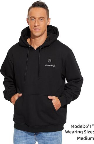 Venustas Pullover Heated Hoodie for Men and Women (Small) with 7.4V Battery Pack and an Extra 7.4V Ultra-Compact Battery in Saudi Arabia