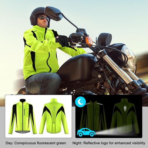 3 Pcs Men's Cycling Jacket Winter Warm Windproof Waterproof Windbreaker with Gloves and Helmet for Men Women in Saudi Arabia