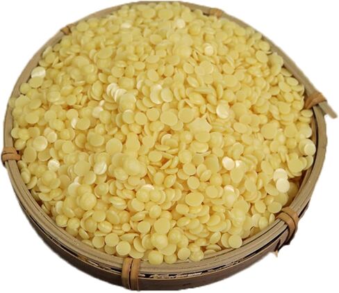 CoolCrafts Candelilla Wax Pellets Candelilla Vegan Wax for Cosmetics DIY, Soap and Candle Making, Alternative to Beeswax - 14 OZ in Saudi Arabia