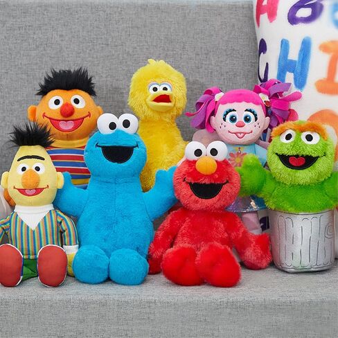 لعبة جاست بلاي سيسامي ستريت فريندز، حيوان إلمو المحشو بالقطيفة المستدامة مقاس 20.32 سم، ألعاب للأطفال للأعمار من 18 شهرًا in Saudi Arabia