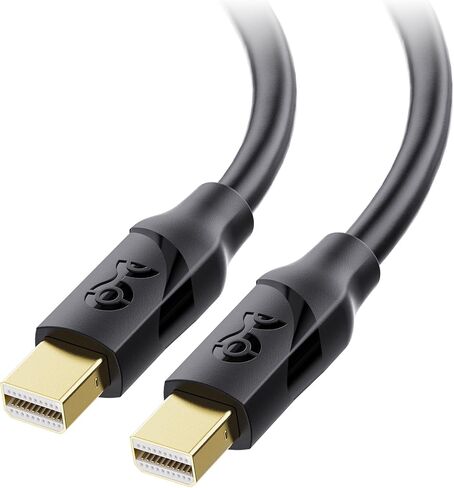 Cable Matters Mini DisplayPort إلى Mini DisplayPort Cable باللون الأسود 10 أقدام - ليس بديلاً لكابل Thunderbolt، غير متوافق مع iMac، ولا يدعم وضع العرض المستهدف in Saudi Arabia