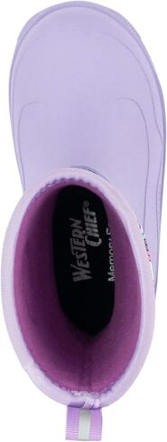 أحذية Western Chief Kids Traverse Neoprene للطقس البارد - أحذية شتوية مقاومة للماء ومعزولة ودافئة ومريحة للفتيات والفتيان، - أحذية مطر مطاطية للأطفال مع بطانة من الصوف in Saudi Arabia