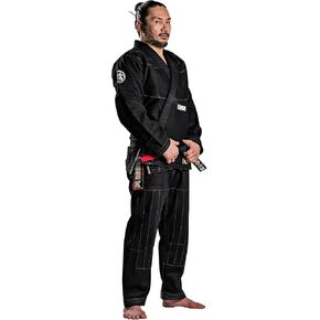 Kurosawa Jiu Jitsu BJJ Gi Uniform by Ronin – Traditional Black Jacket and Pants