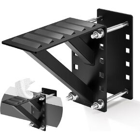 GADFISH Trailer Step, Trailer Step Mount, Boat Trailer Steps, Heavy Duty Step Holder, Suitable for 3 x 6 inches Trailer Frame, Holds up to 150 LBS, Black