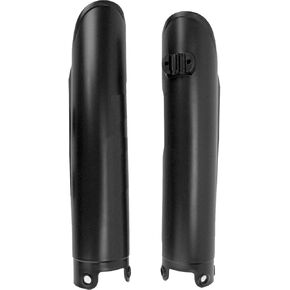 Acerbis Fork Cover Set (Black) for 00-07 KTM 250SX