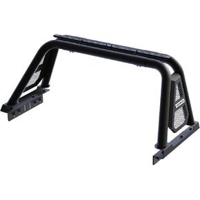 R10 Sport Bar Roll Bar for Full Size Pickup Truck, Adjustable Black Chase Rack Compatible with Ram 1500/2500/3500,Silverado,Tundra,F-Series,Sierra,Titan&Titan XD,Light Mounts