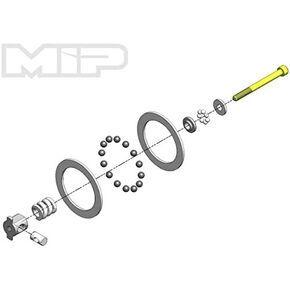 MIP Super Diff, Carbide Rebuild Kit, All Team Associated 1/10 17095