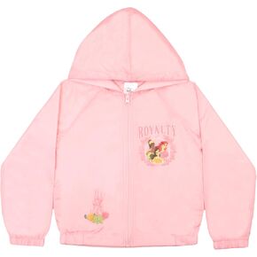 Disney Princess, Lilo and Stitch Windbreaker Jacket Kids Rain Jacket for Big and Little Kids Lightweight Girls Rain Jacket